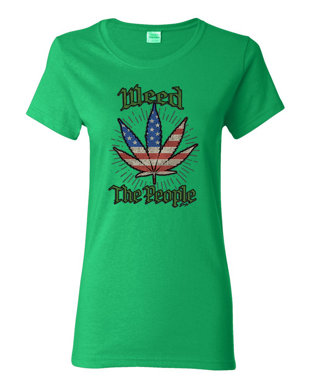 Weed the People Weed T-shirt grafica donna - Foto 6 di 7