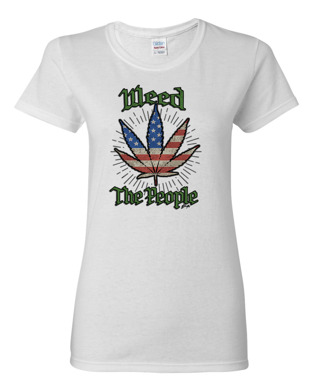 Weed the People Weed T-shirt grafica donna - Foto 7 di 7