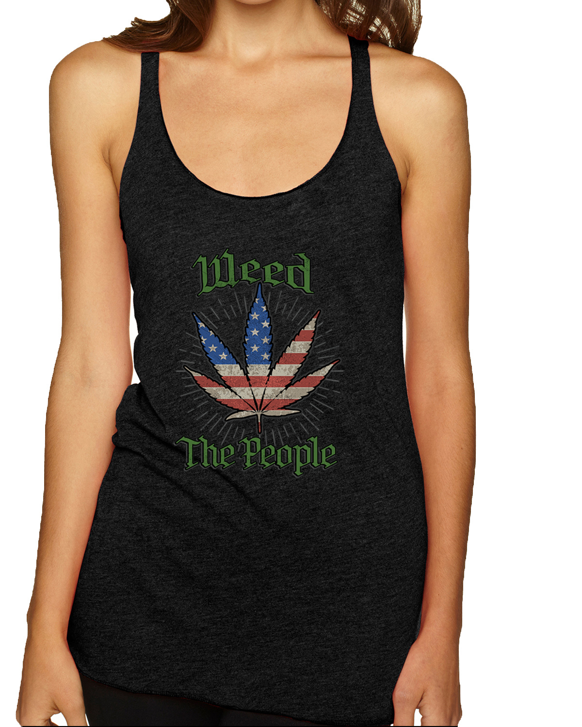Weed the People Weed Tri-Blend Racerback Tank Top - Bild 5 von 5