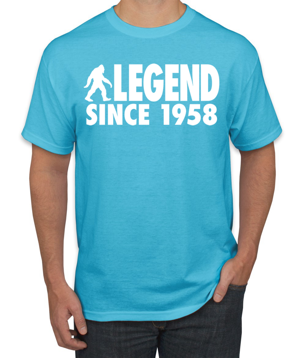 Bigfoot Sasquatch Legend Since 1958 Men T-Shirt - Picture 26 of 28
