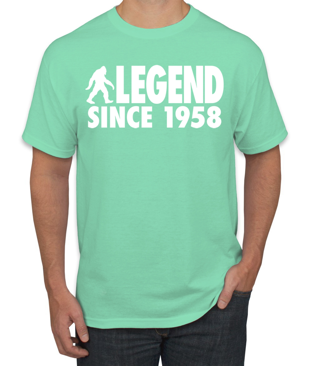 Bigfoot Sasquatch Legend Since 1958 Men T-Shirt - Picture 23 of 28
