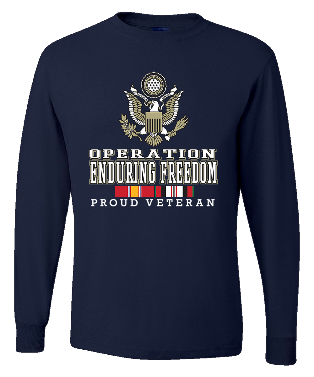 Camisa Mangas Largas Operation Iraqi Durading Freedom Color Marino Operation - Imagen 3 de 6