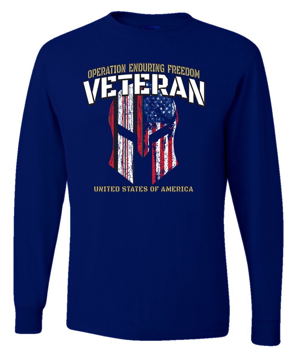 Camisa de manga larga para hombre Operation Iraqi Enduring Freedom color real - Imagen 5 de 6