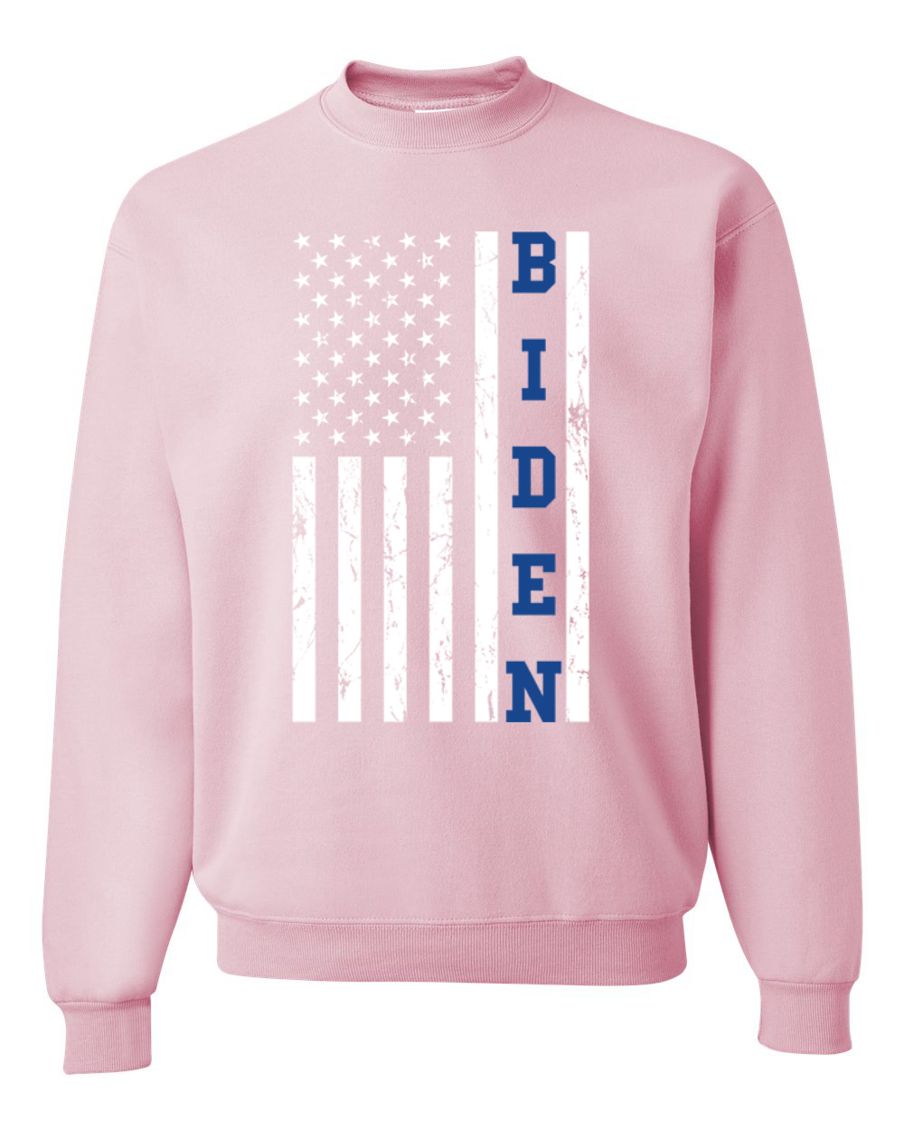 Biden Distressed USA Flag Political Unisex Crewneck Sweatshirt - Picture 6 of 11