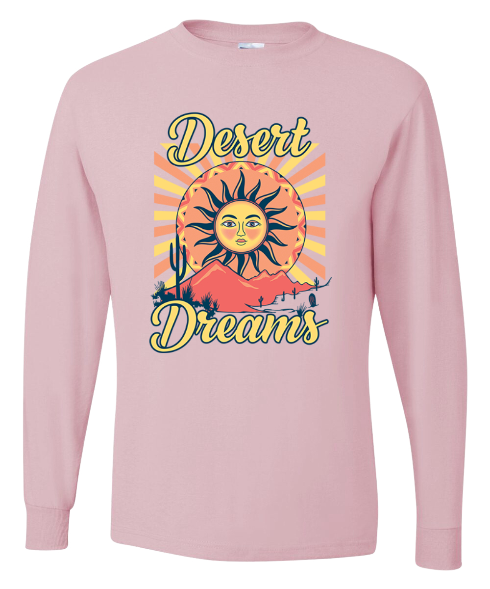 Camisa de manga larga Desert Dreams Sunset Nature para hombre - Imagen 6 de 10