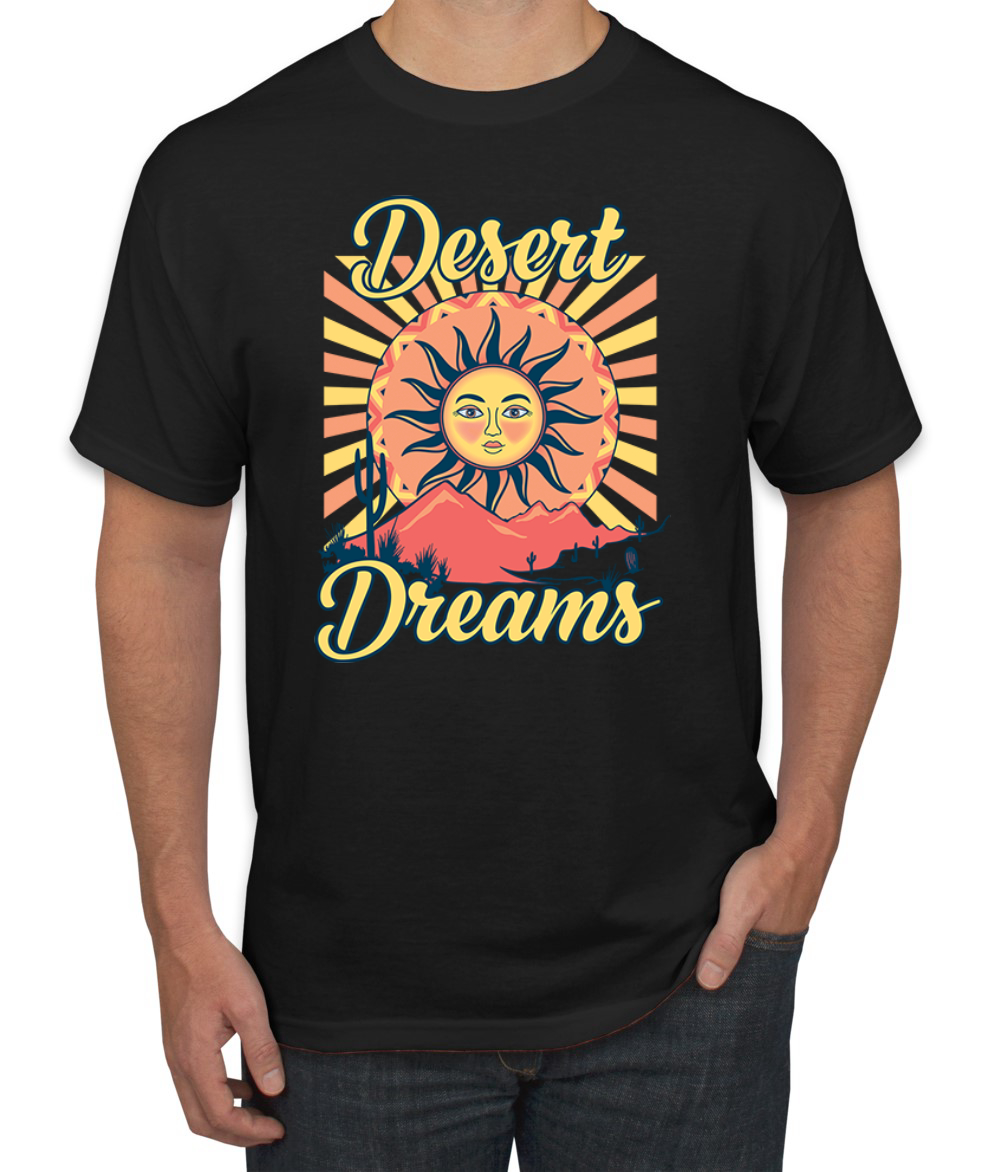 Camiseta para hombre Desert Dreams Sunset Nature - Imagen 3 de 13
