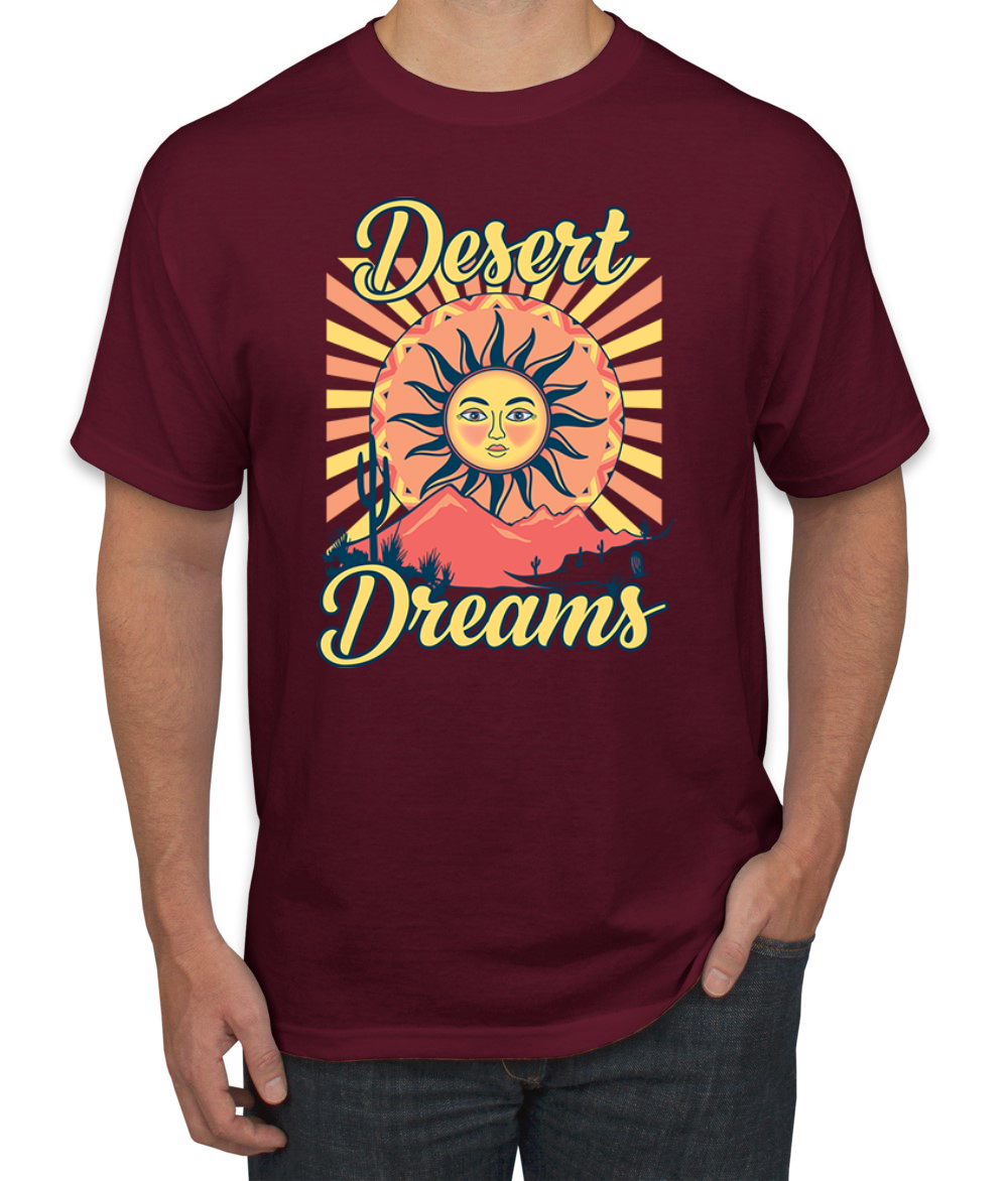 Camiseta para hombre Desert Dreams Sunset Nature - Imagen 7 de 13