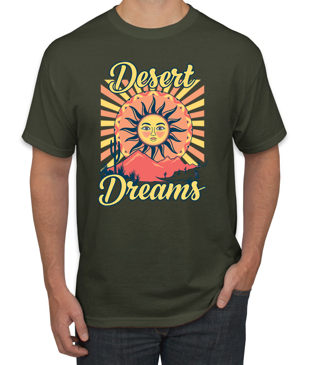 Camiseta para hombre Desert Dreams Sunset Nature - Imagen 13 de 13