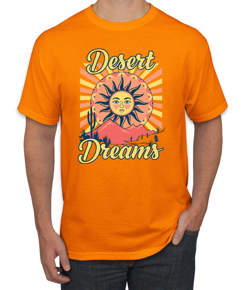 Camiseta para hombre Desert Dreams Sunset Nature - Imagen 8 de 13