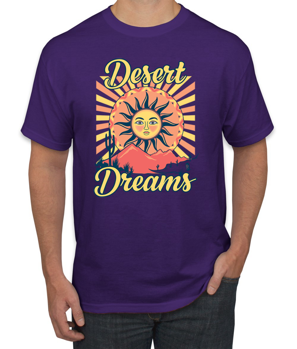 Camiseta para hombre Desert Dreams Sunset Nature - Imagen 9 de 13