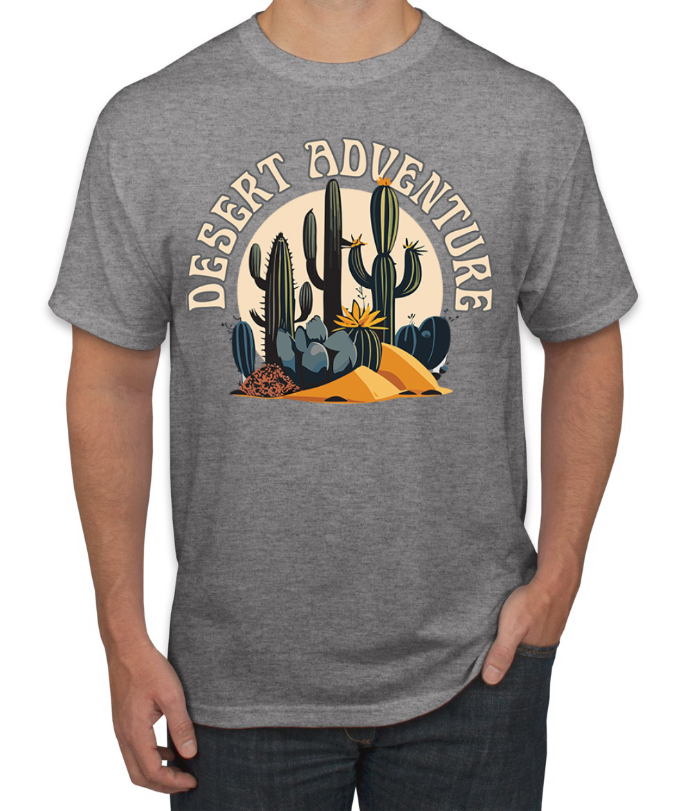 T-Shirt Desert Adventure Cactus Nature Männer - Bild 4 von 12