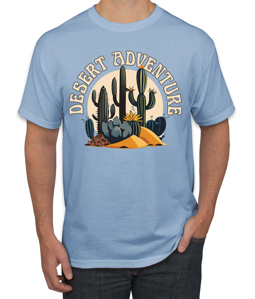T-Shirt Desert Adventure Cactus Nature Männer - Bild 11 von 12