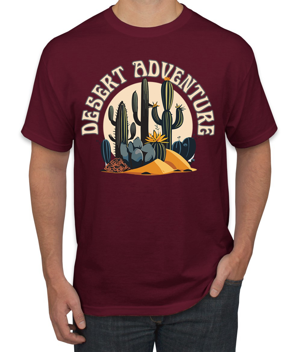 T-Shirt Desert Adventure Cactus Nature Männer - Bild 6 von 12
