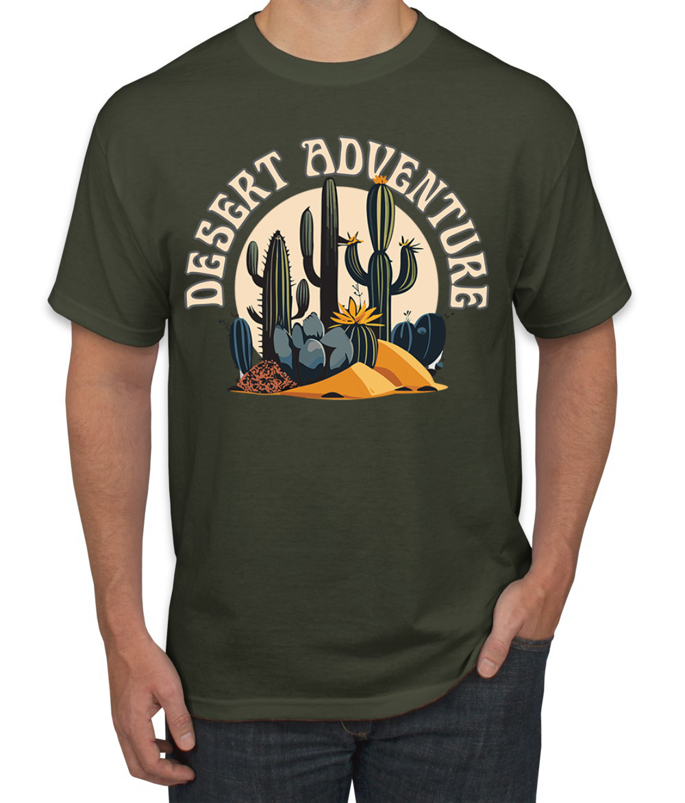 T-Shirt Desert Adventure Cactus Nature Männer - Bild 12 von 12