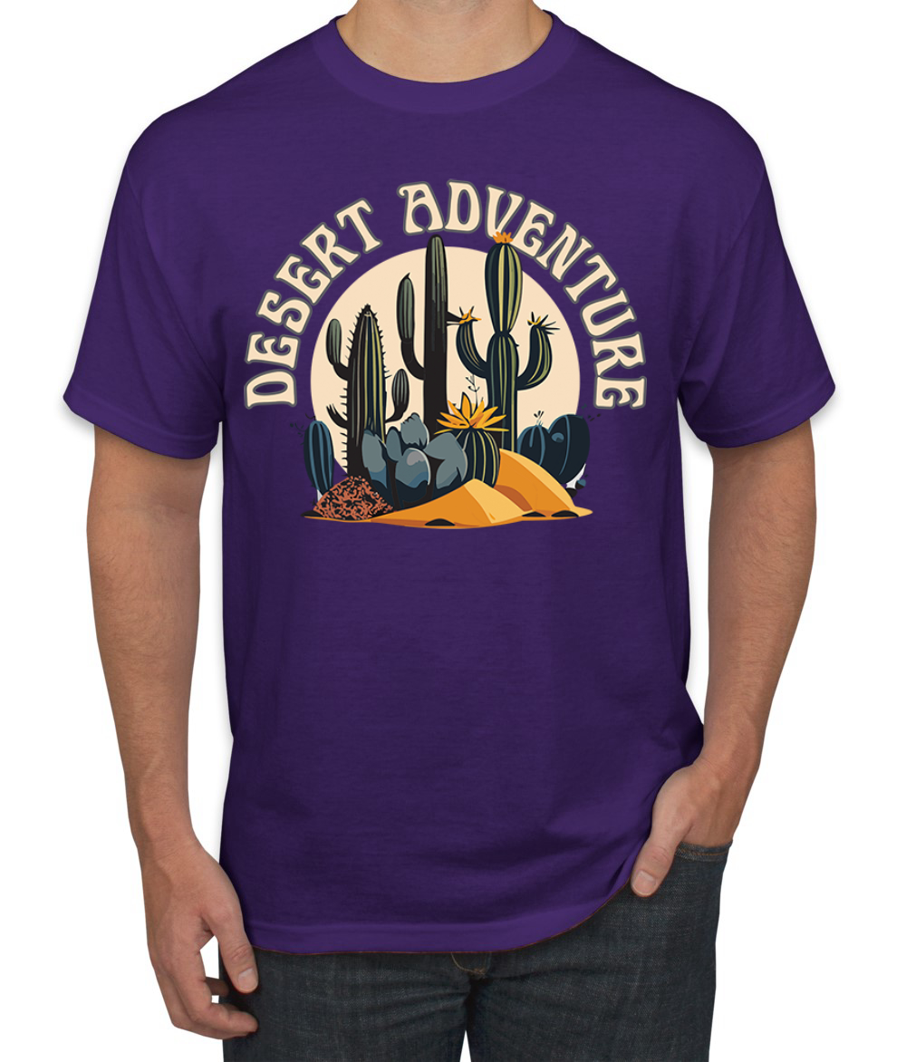 T-Shirt Desert Adventure Cactus Nature Männer - Bild 8 von 12