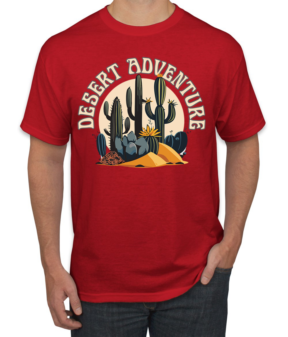 T-Shirt Desert Adventure Cactus Nature Männer - Bild 9 von 12