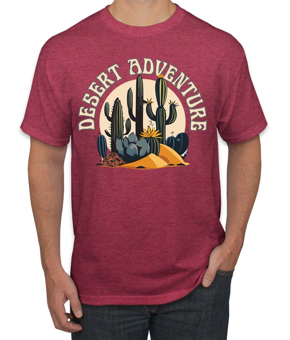 T-Shirt Desert Adventure Cactus Nature Männer - Bild 10 von 12