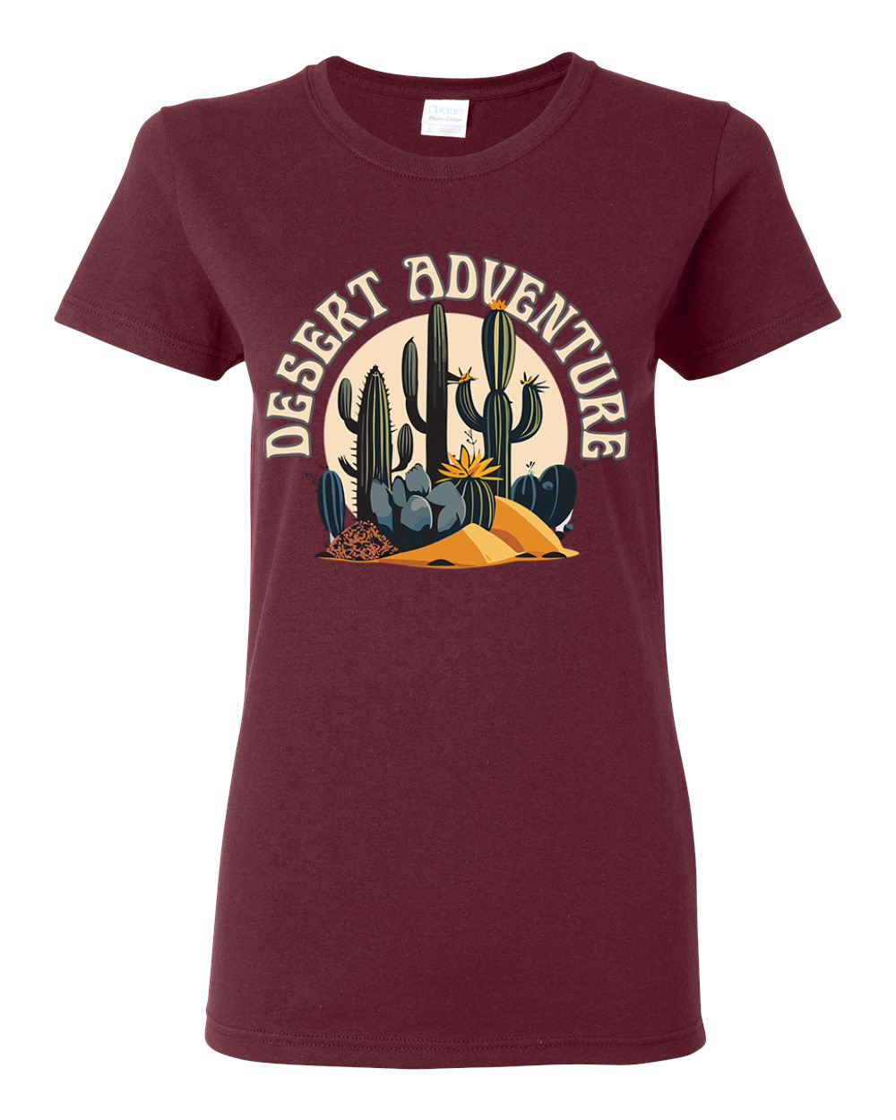 Camiseta gráfica para mujer Desert Adventure Cactus Nature - Imagen 6 de 10