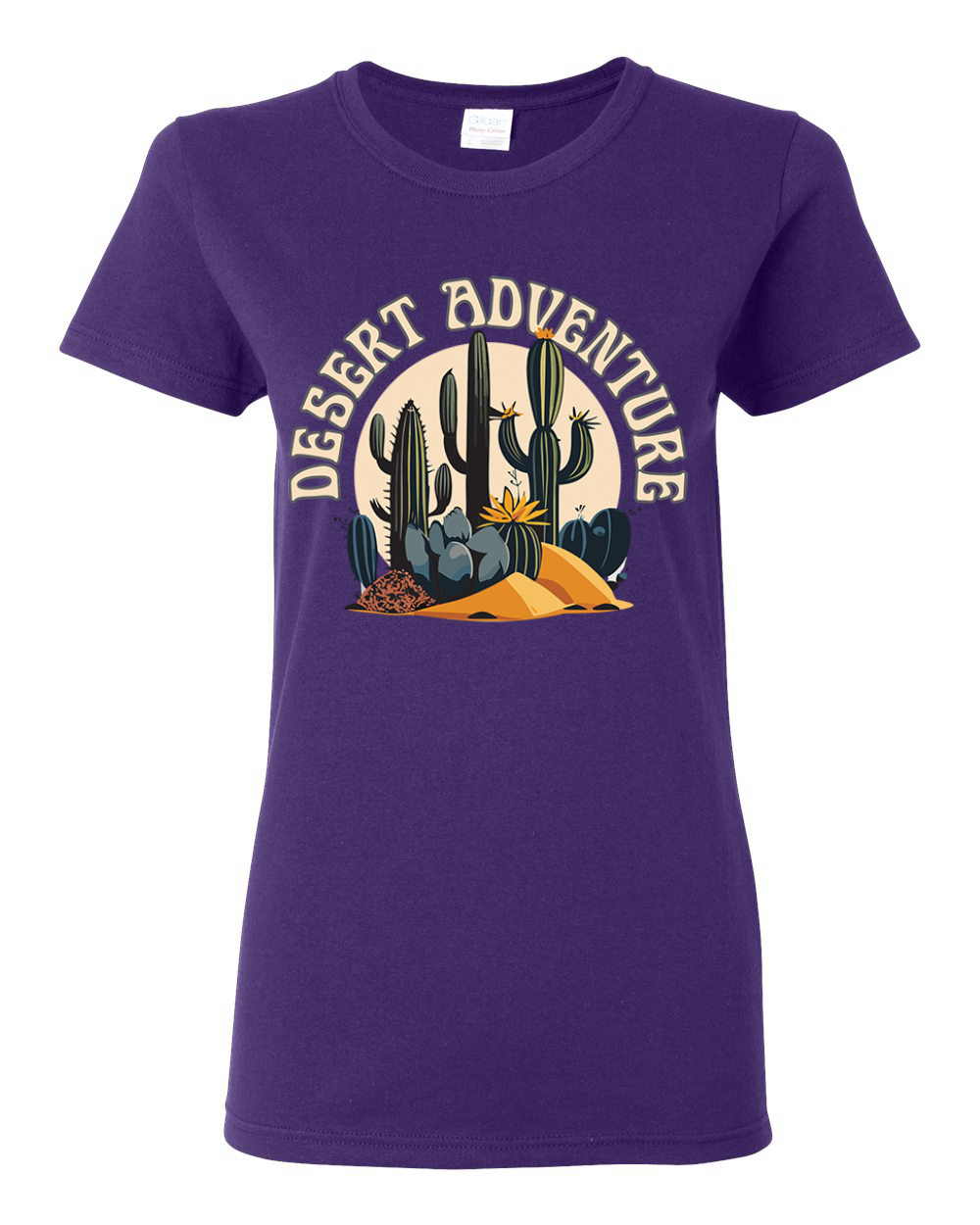 Camiseta gráfica para mujer Desert Adventure Cactus Nature - Imagen 8 de 10