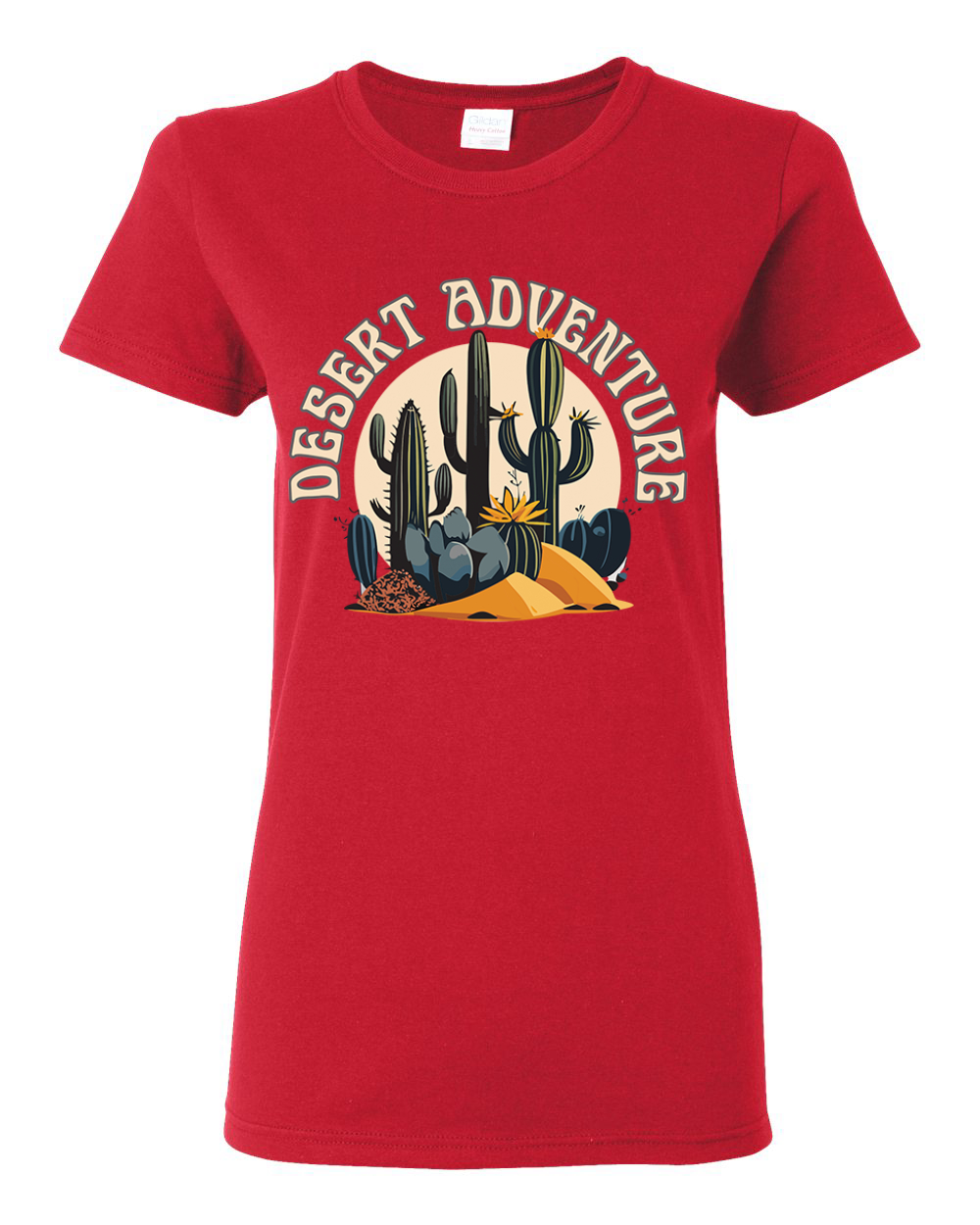 Camiseta gráfica para mujer Desert Adventure Cactus Nature - Imagen 9 de 10