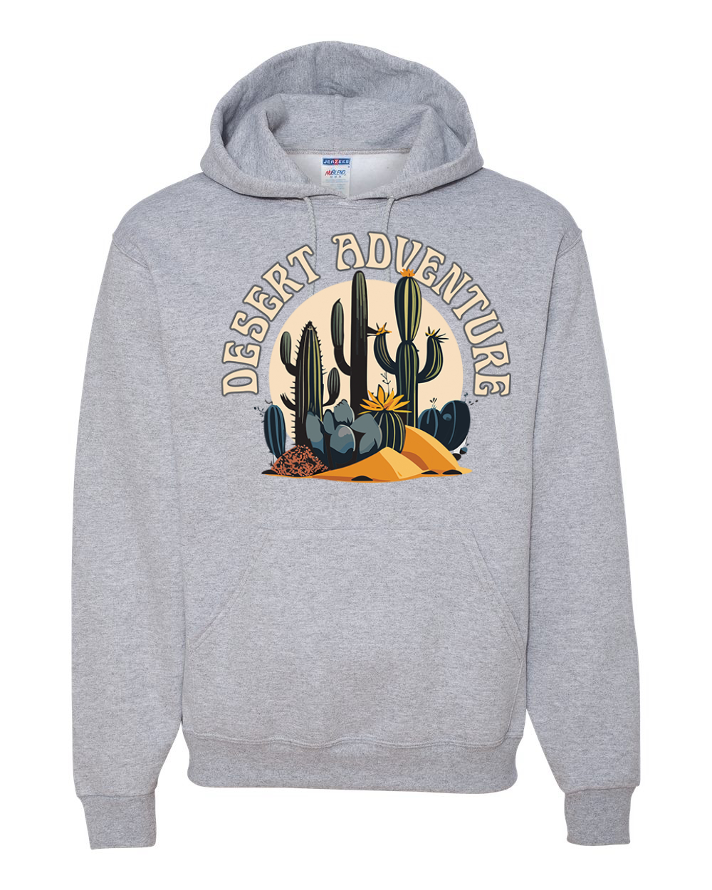 Desert Adventure Cactus Nature Unisex Hoodie Sweatshirt - Bild 4 von 11