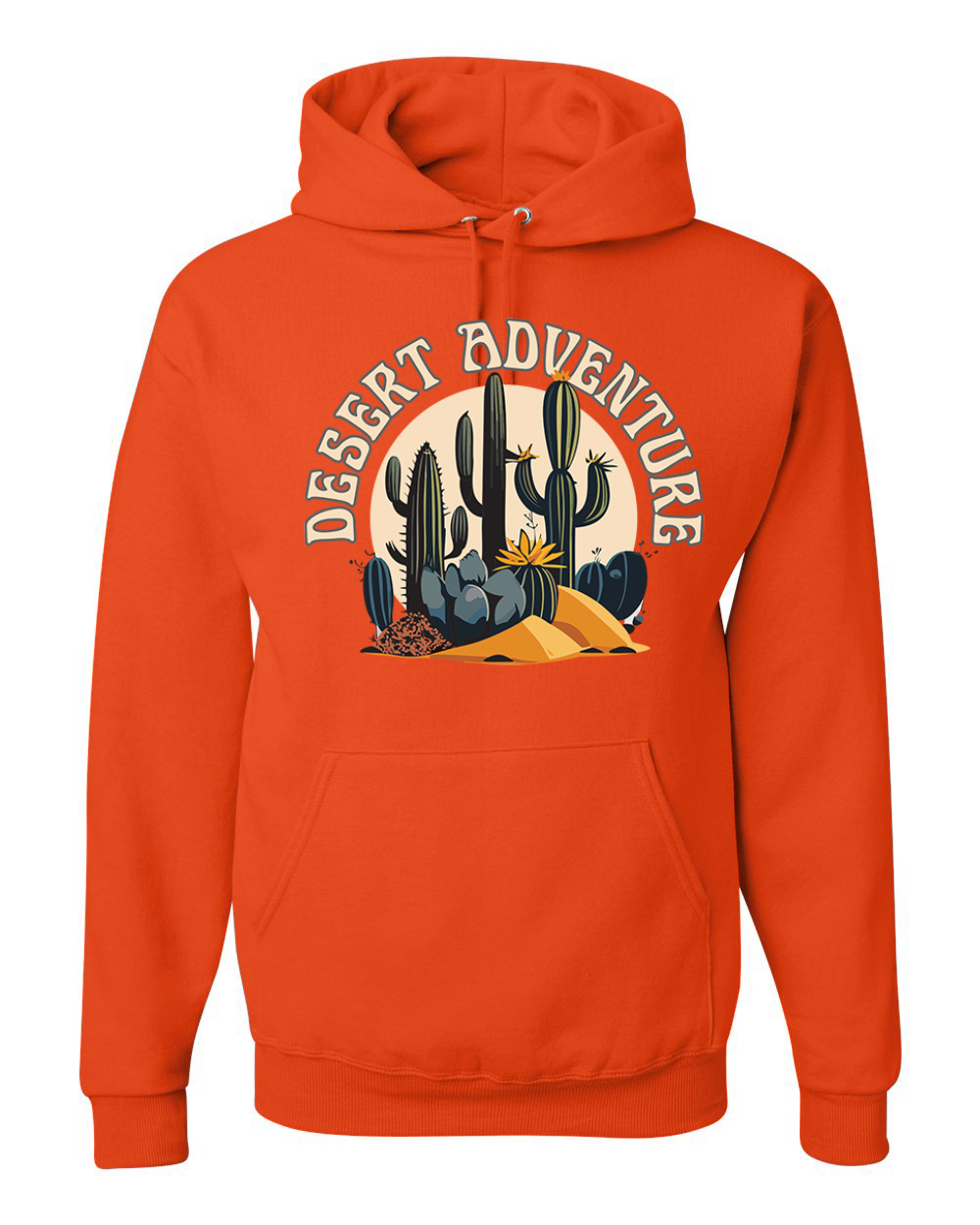 Desert Adventure Cactus Nature Unisex Hoodie Sweatshirt - Bild 7 von 11