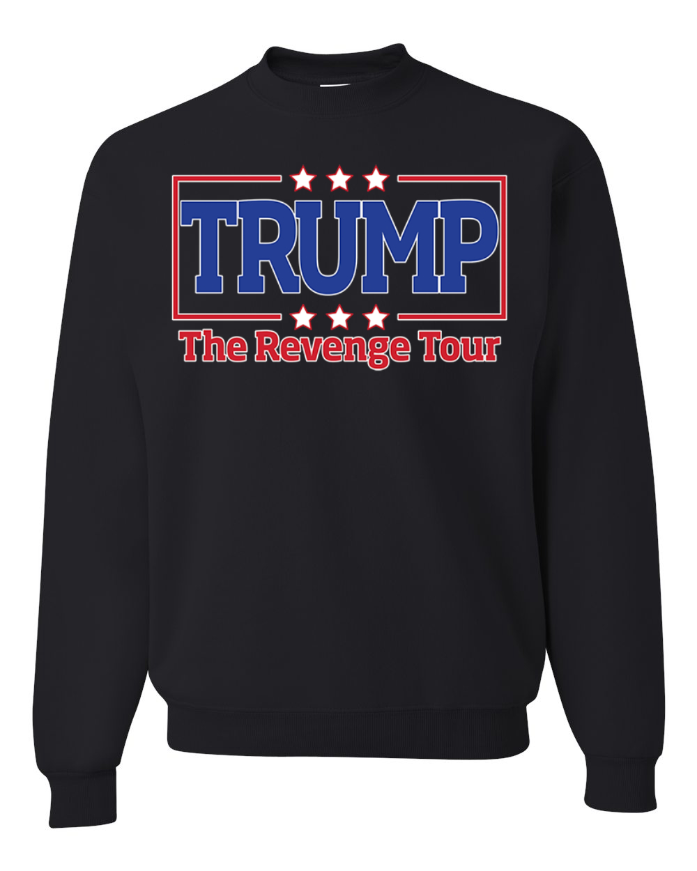 Trump 2024 The Revenge Tour Political Unisex Crewneck Sweatshirt - Picture 3 of 10