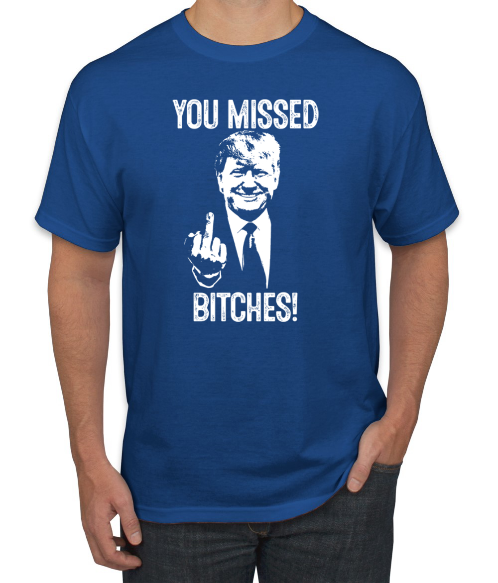 Camiseta unisex Trump You Missed Bitches Funny Shot Rally 2024 Election - Imagen 8 de 14