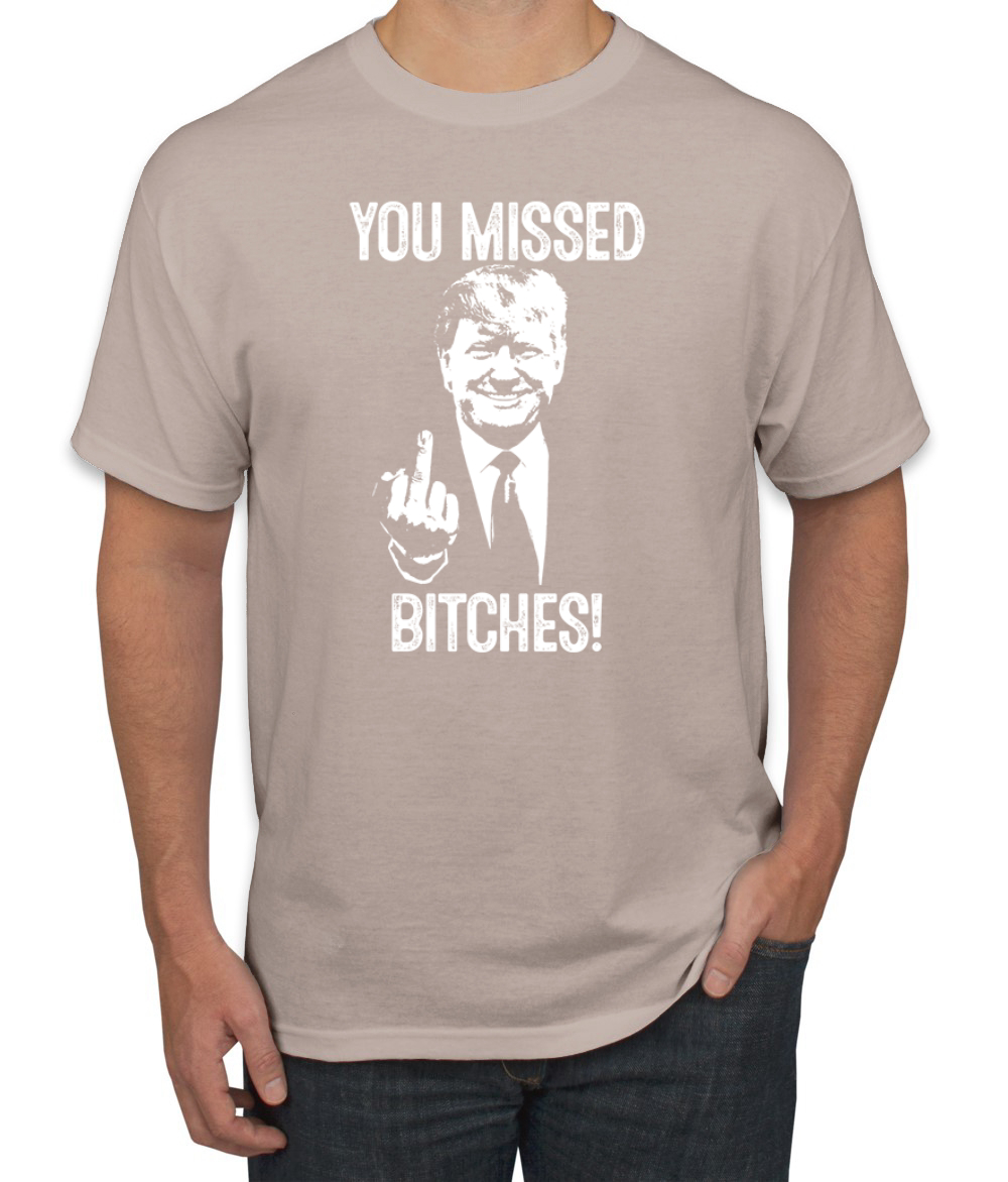 Camiseta unisex Trump You Missed Bitches Funny Shot Rally 2024 Election - Imagen 14 de 14