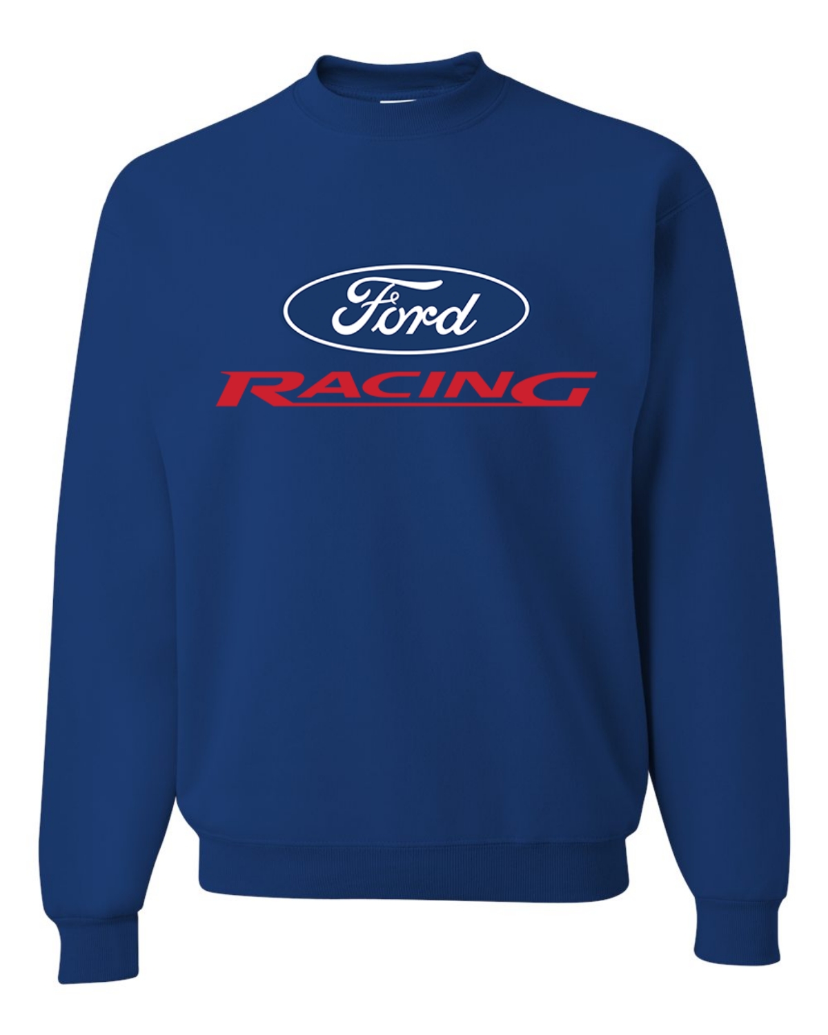 Ford Racing Sweatshirt Ford Motor Co Auto Racing Classic Logo Crewneck Sweatshirt | eBay