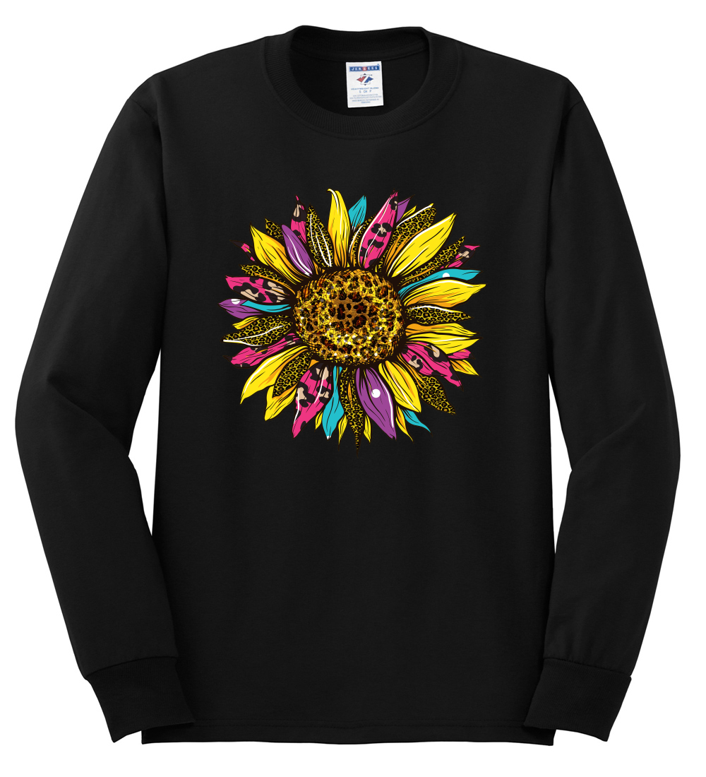 Sunflower Animal Print Fashion Long 
