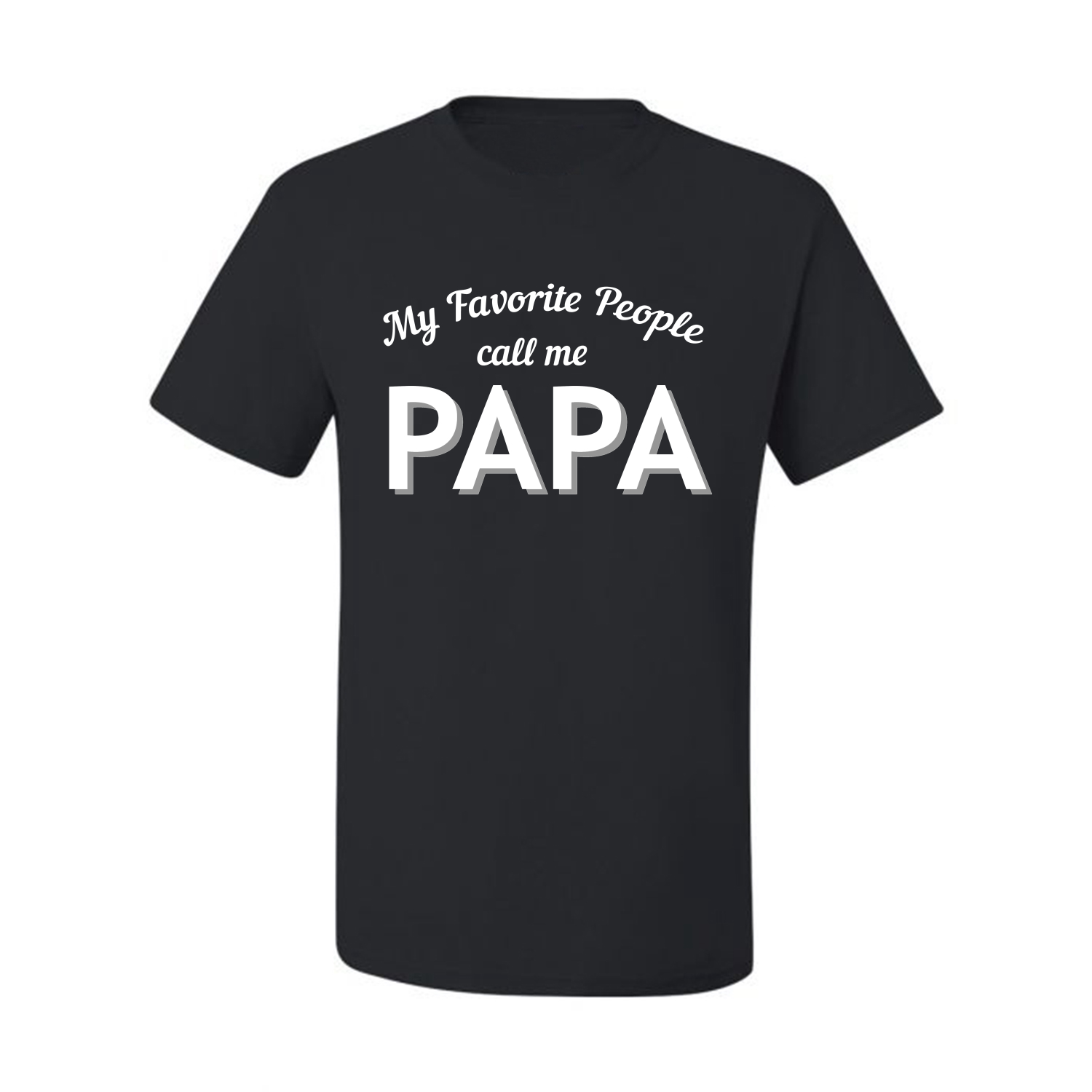 Camiseta gráfica para hombre My Favorite People Call Me PAPA - Imagen 3 de 14