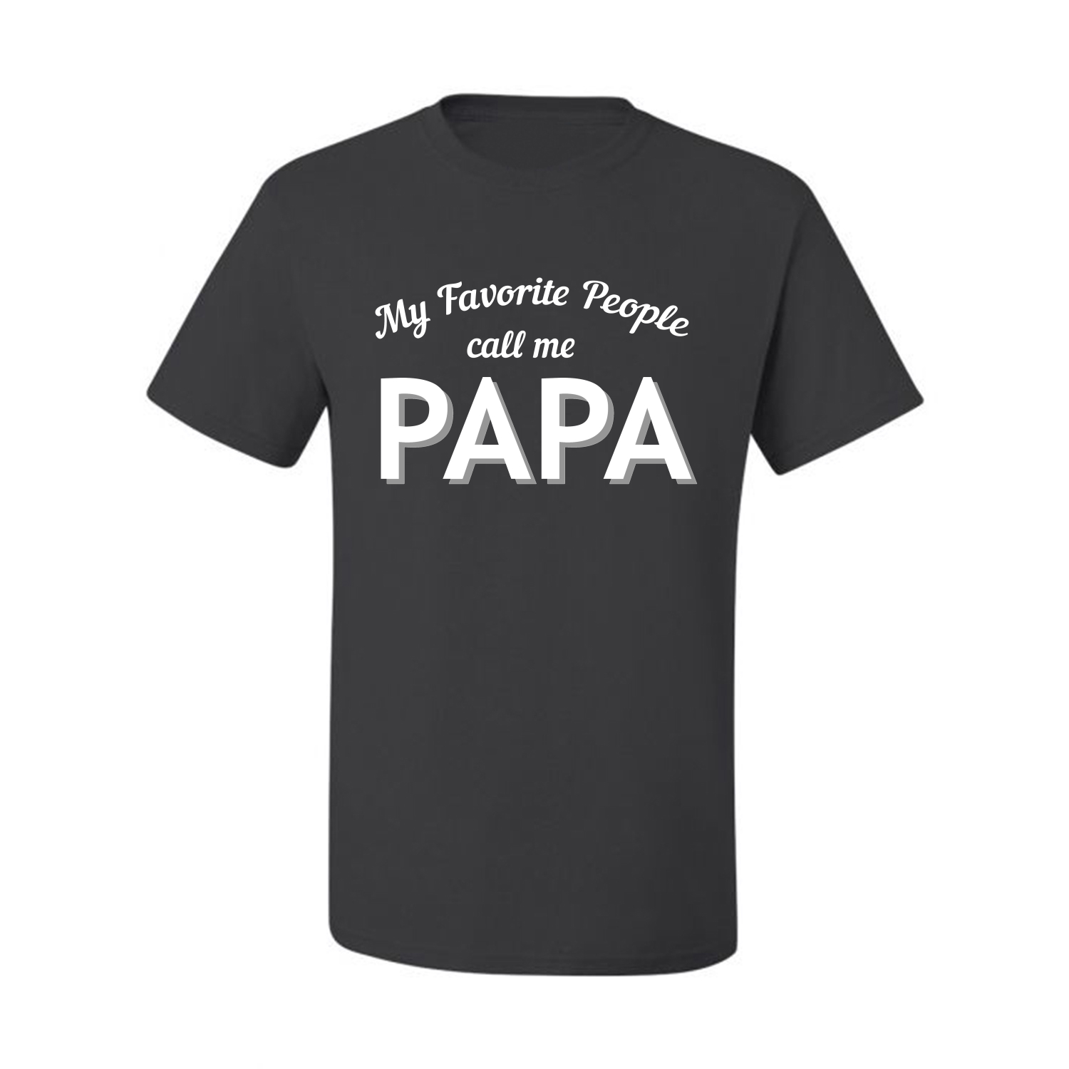 Camiseta gráfica para hombre My Favorite People Call Me PAPA - Imagen 4 de 14