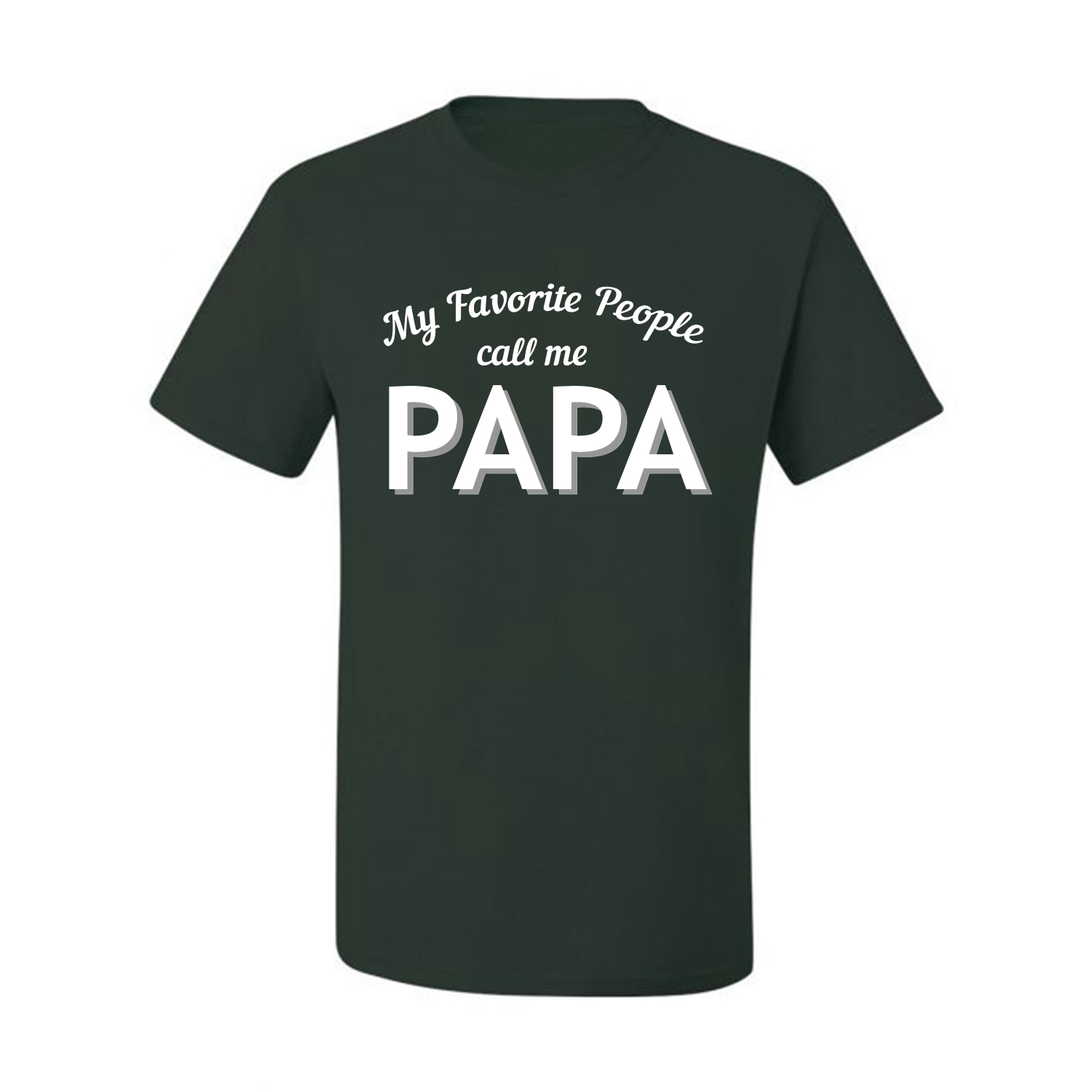 Camiseta gráfica para hombre My Favorite People Call Me PAPA - Imagen 5 de 14