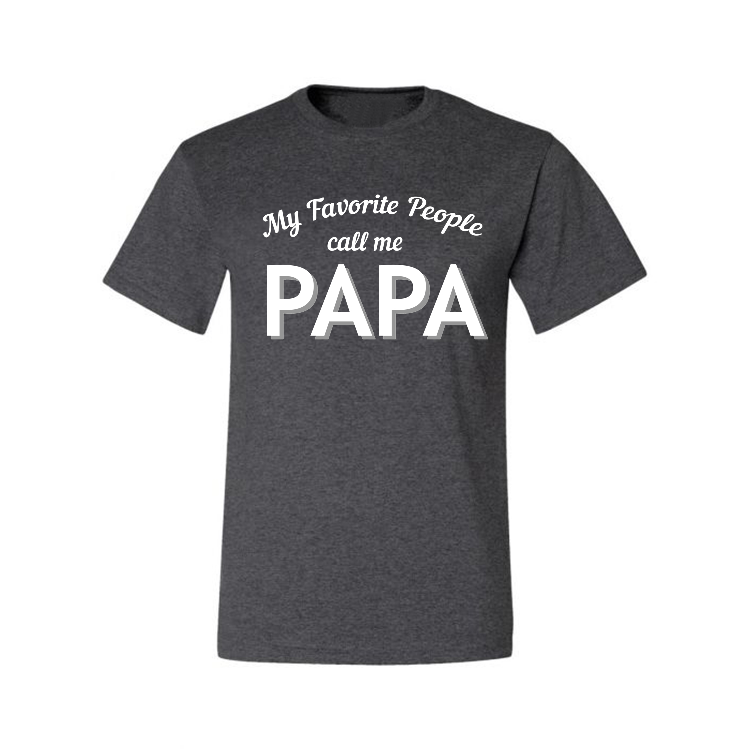Camiseta gráfica para hombre My Favorite People Call Me PAPA - Imagen 6 de 14