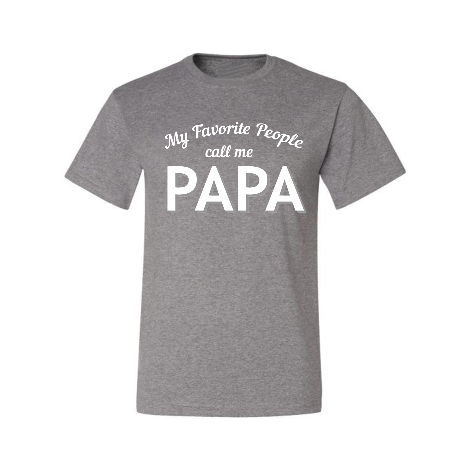 Camiseta gráfica para hombre My Favorite People Call Me PAPA - Imagen 7 de 14