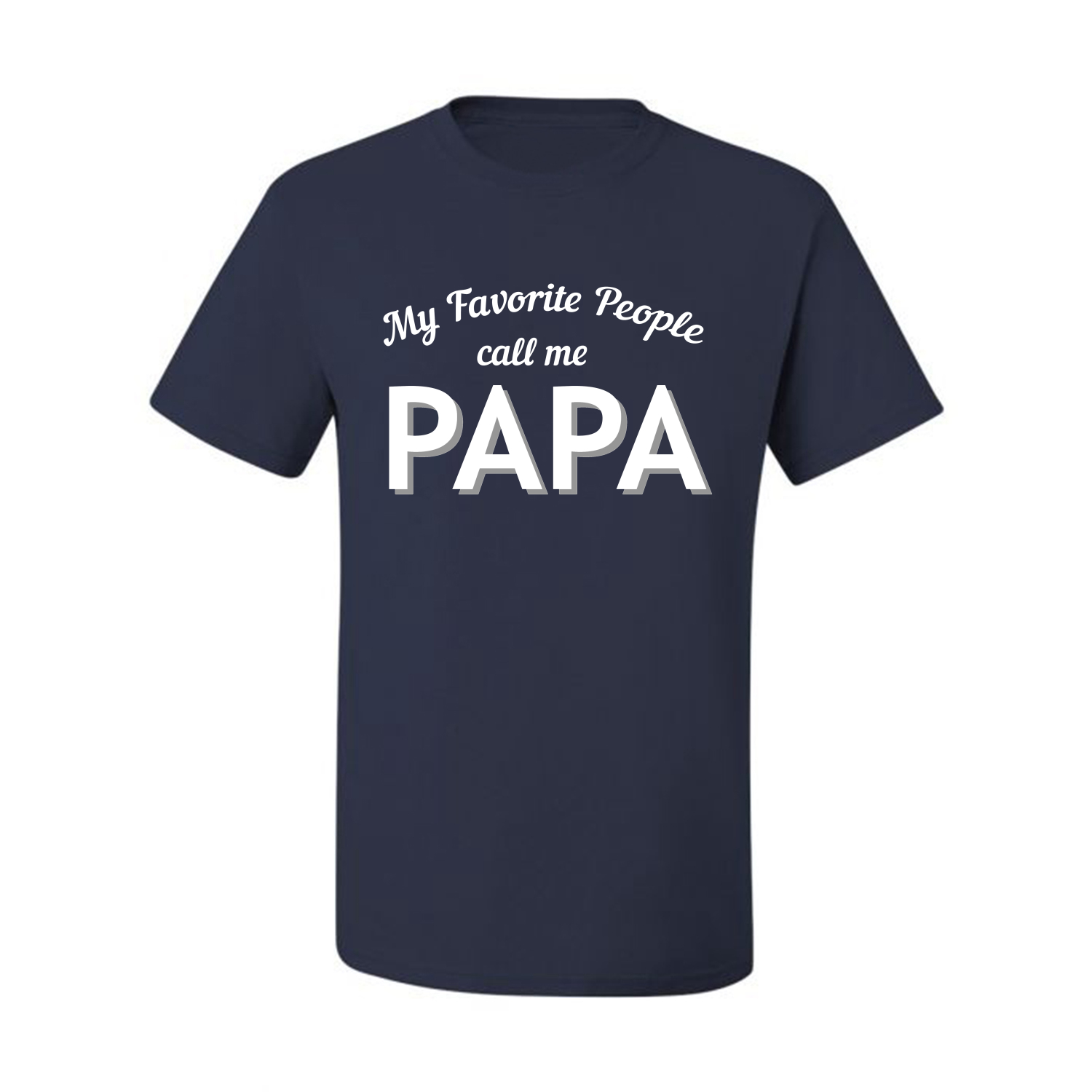 Camiseta gráfica para hombre My Favorite People Call Me PAPA - Imagen 9 de 14