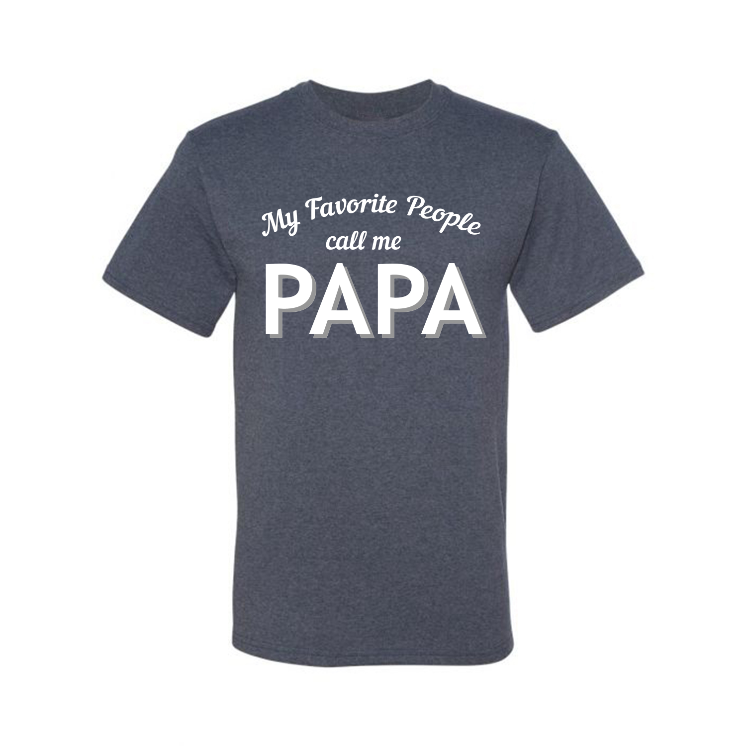 Camiseta gráfica para hombre My Favorite People Call Me PAPA - Imagen 12 de 14