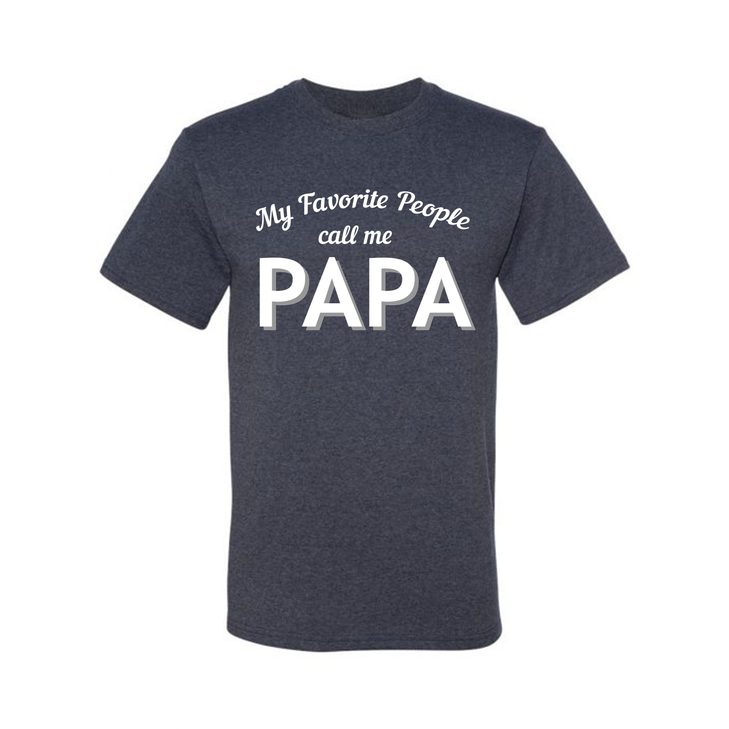 Camiseta gráfica para hombre My Favorite People Call Me PAPA - Imagen 13 de 14