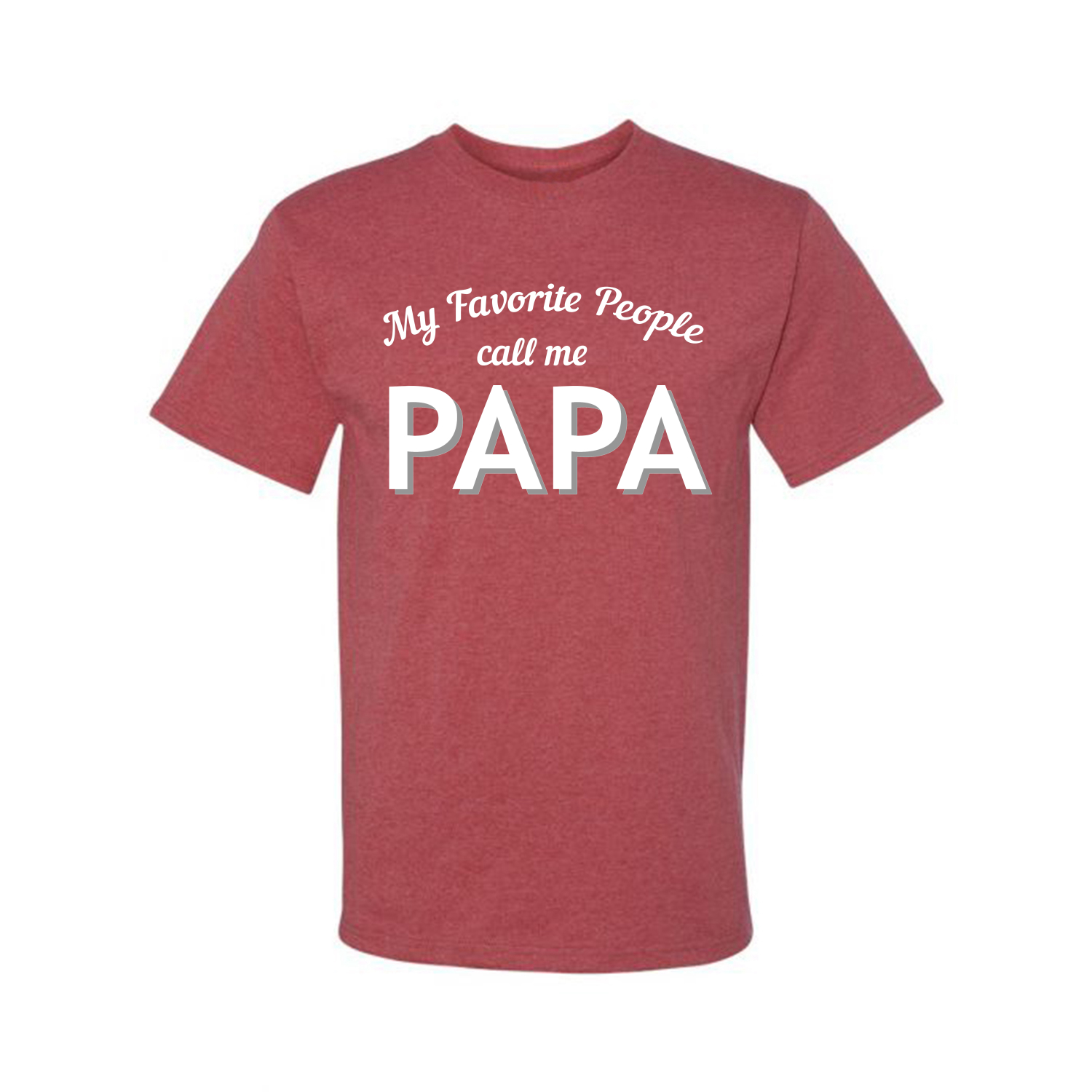 Camiseta gráfica para hombre My Favorite People Call Me PAPA - Imagen 14 de 14