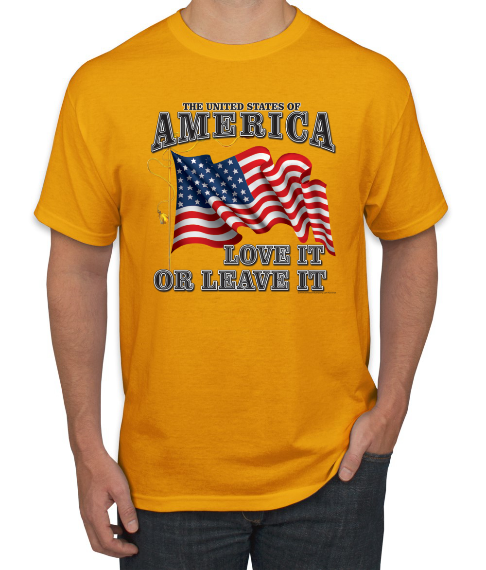 Camiseta gráfica America Love it or Leave it bandera patriótica del orgullo americano para hombres - Imagen 7 de 25
