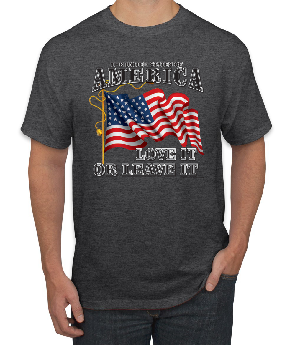 Camiseta gráfica America Love it or Leave it bandera patriótica del orgullo americano para hombres - Imagen 8 de 25