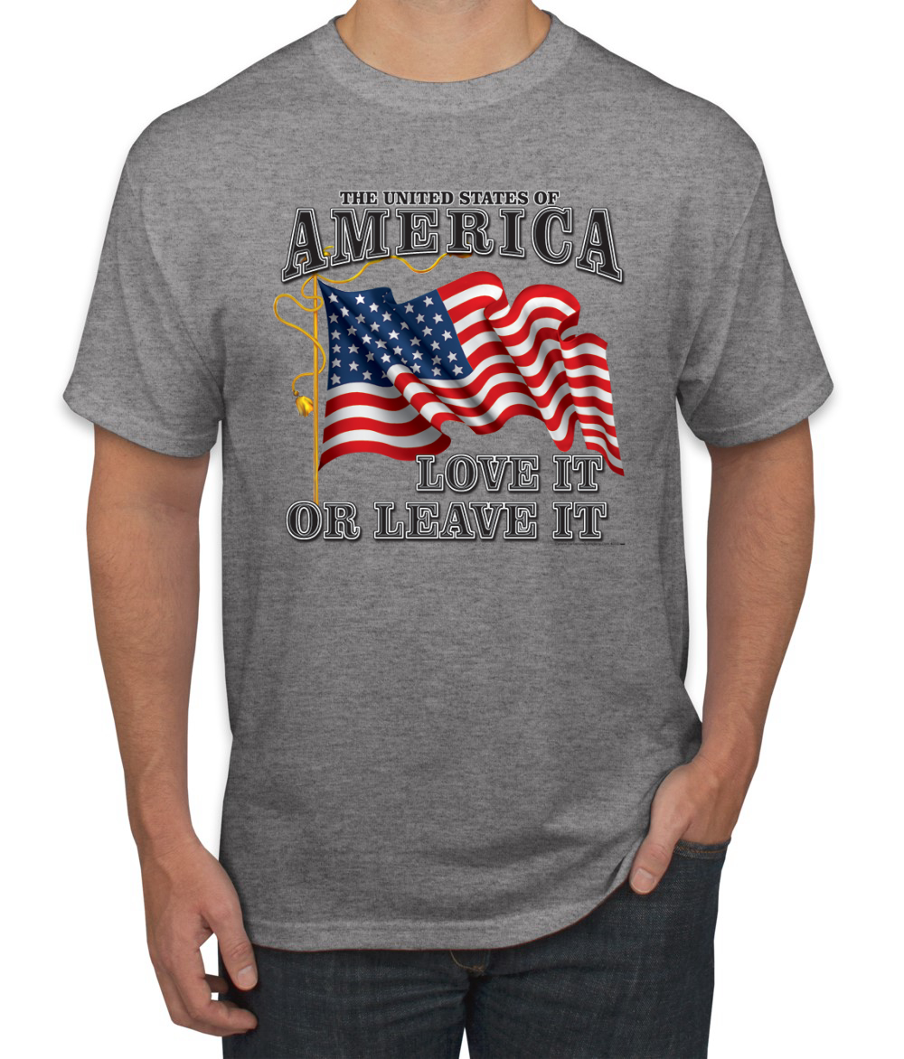 Camiseta gráfica America Love it or Leave it bandera patriótica del orgullo americano para hombres - Imagen 9 de 25