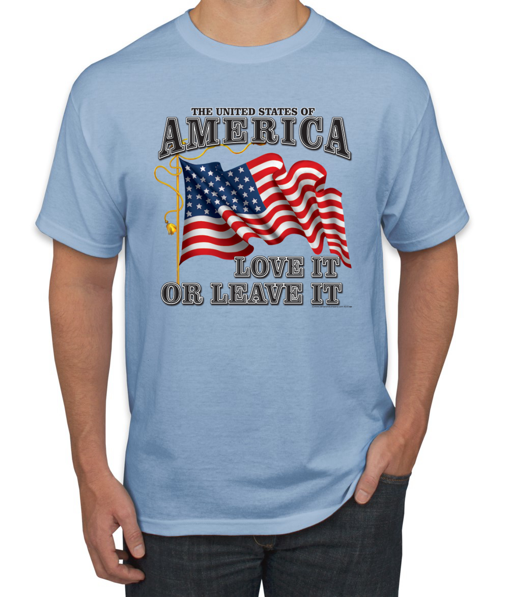 Camiseta gráfica America Love it or Leave it bandera patriótica del orgullo americano para hombres - Imagen 11 de 25