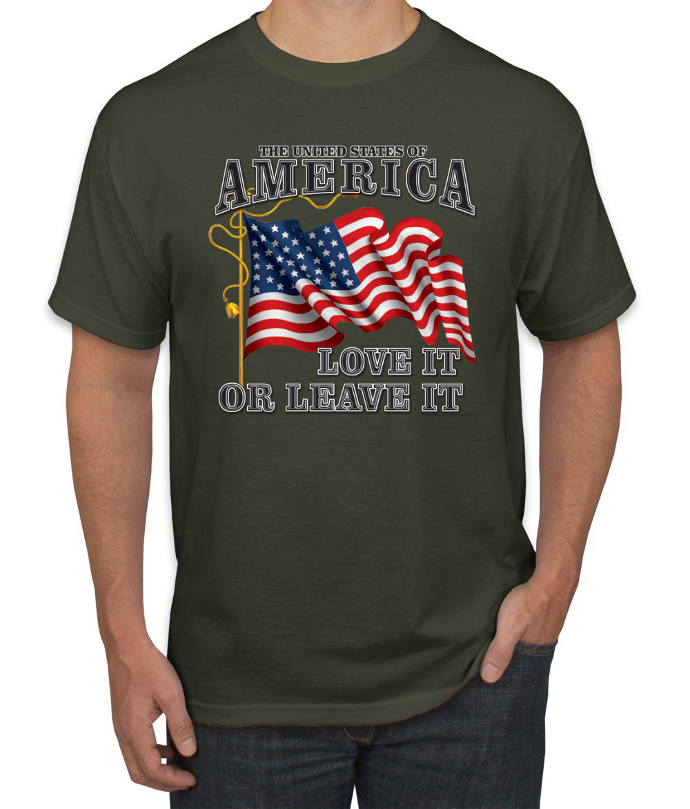 Camiseta gráfica America Love it or Leave it bandera patriótica del orgullo americano para hombres - Imagen 15 de 25