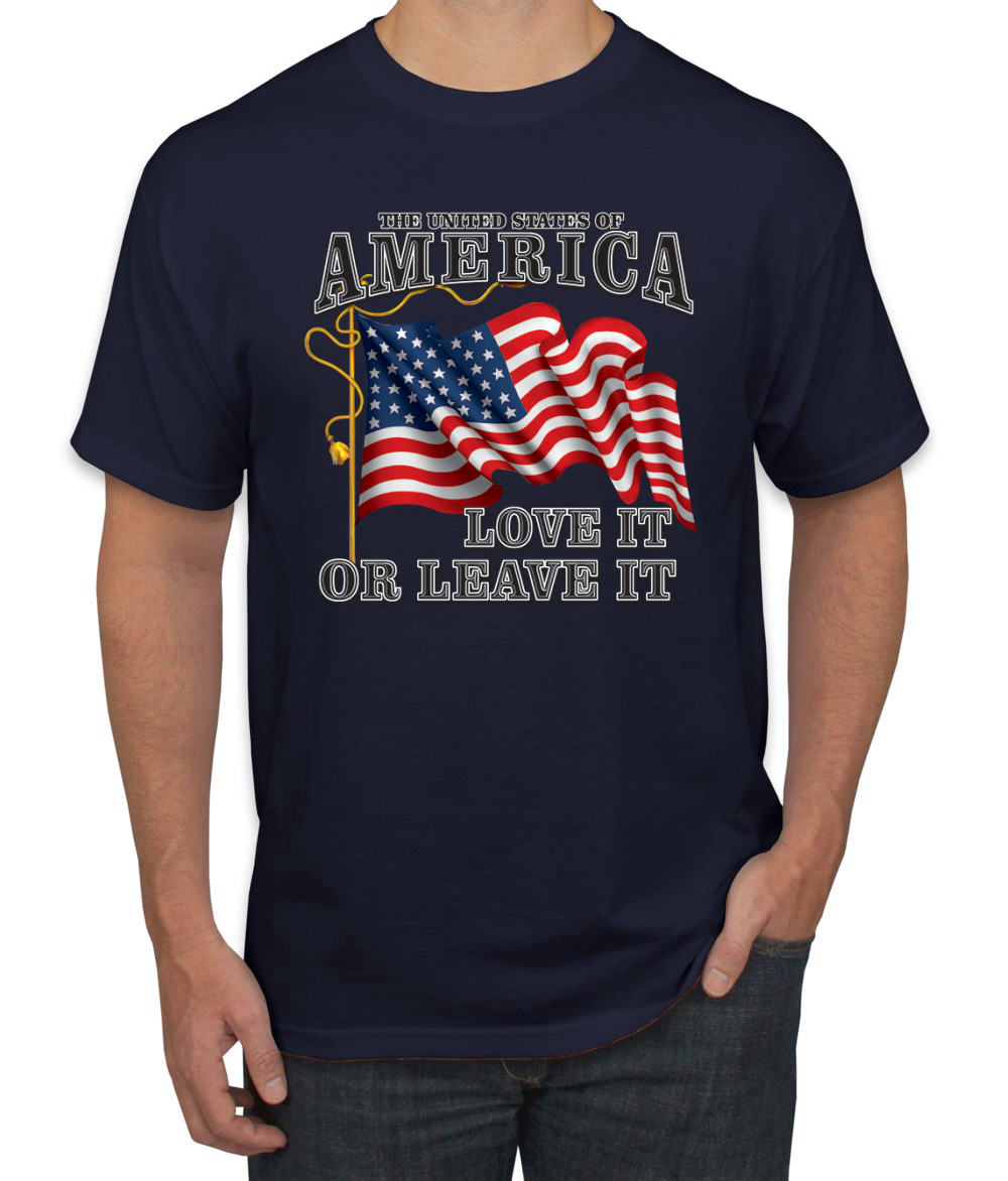 Camiseta gráfica America Love it or Leave it bandera patriótica del orgullo americano para hombres - Imagen 16 de 25