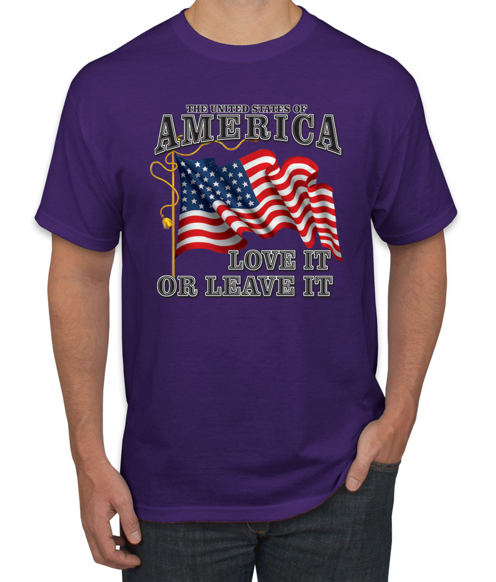 Camiseta gráfica America Love it or Leave it bandera patriótica del orgullo americano para hombres - Imagen 19 de 25