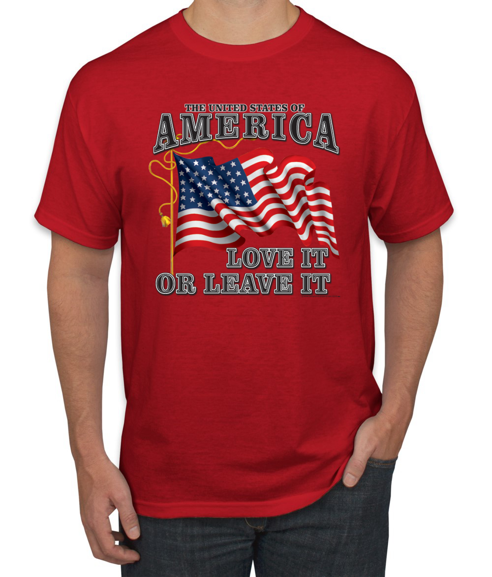 Camiseta gráfica America Love it or Leave it bandera patriótica del orgullo americano para hombres - Imagen 20 de 25