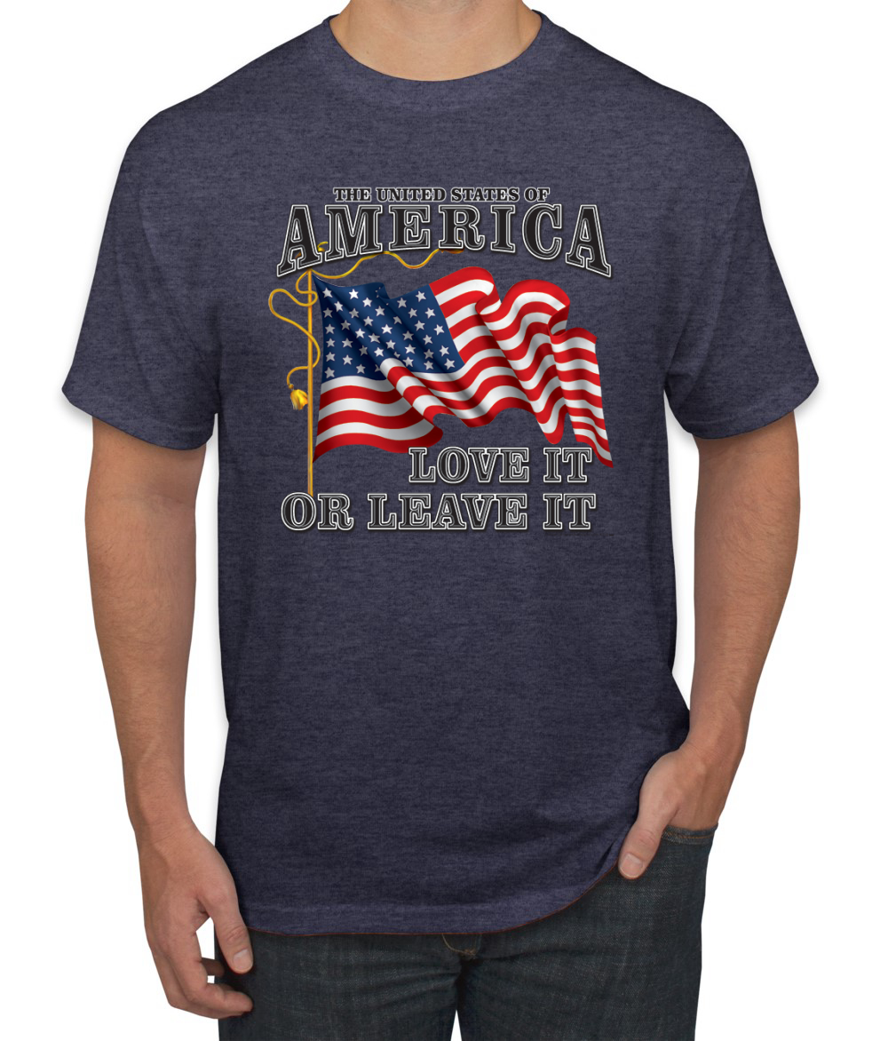 Camiseta gráfica America Love it or Leave it bandera patriótica del orgullo americano para hombres - Imagen 23 de 25
