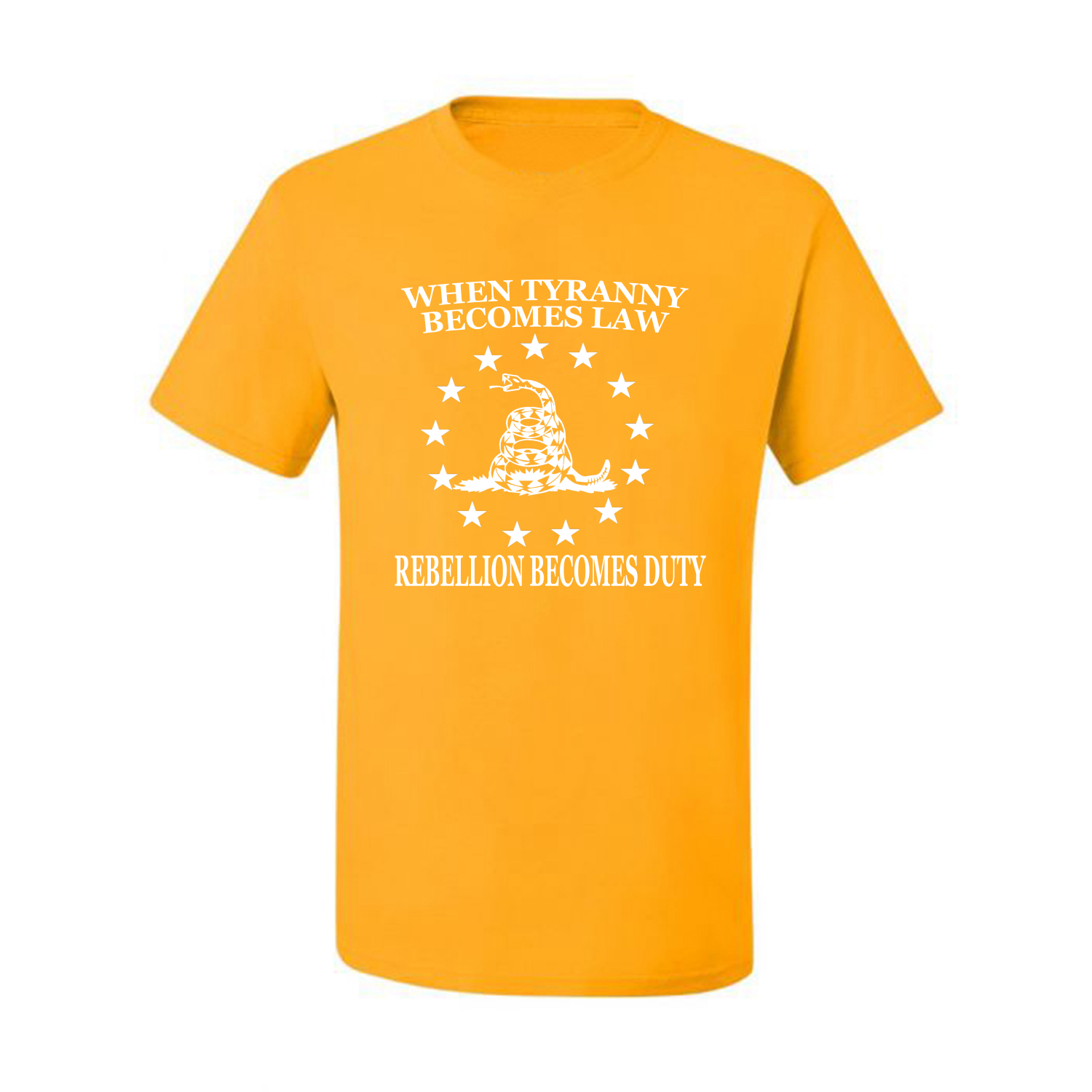 Camiseta unisex When Tyranny Becomes Law Rebellion Becomes Duty American Pride - Imagen 18 de 19